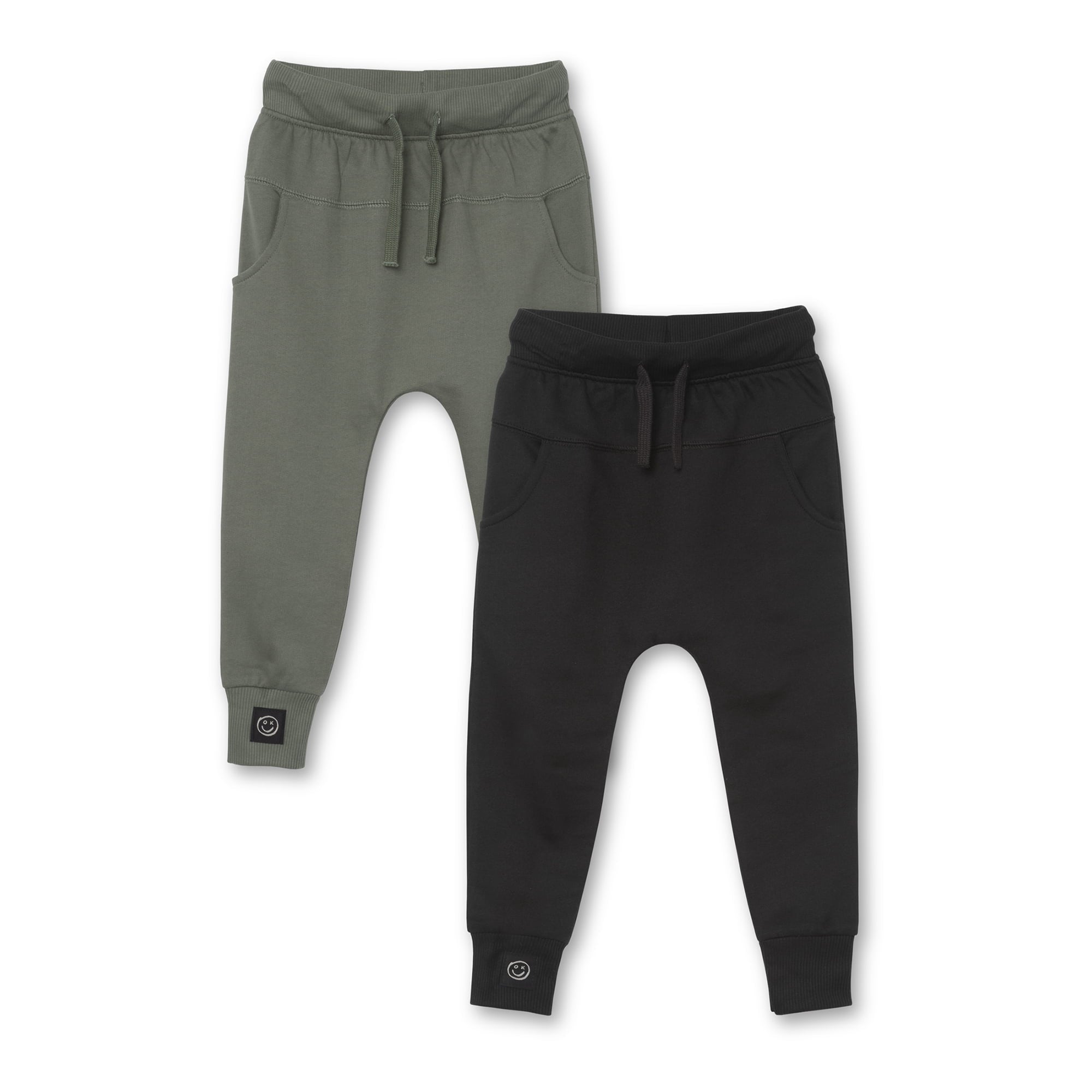 SIZE 5T - Little Star Organic Toddler Unisex 2Pk Jogger Set