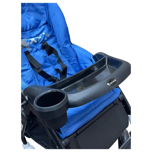 COMBI STROLLER Lorelli Classic Baby Stroller City Town Blue