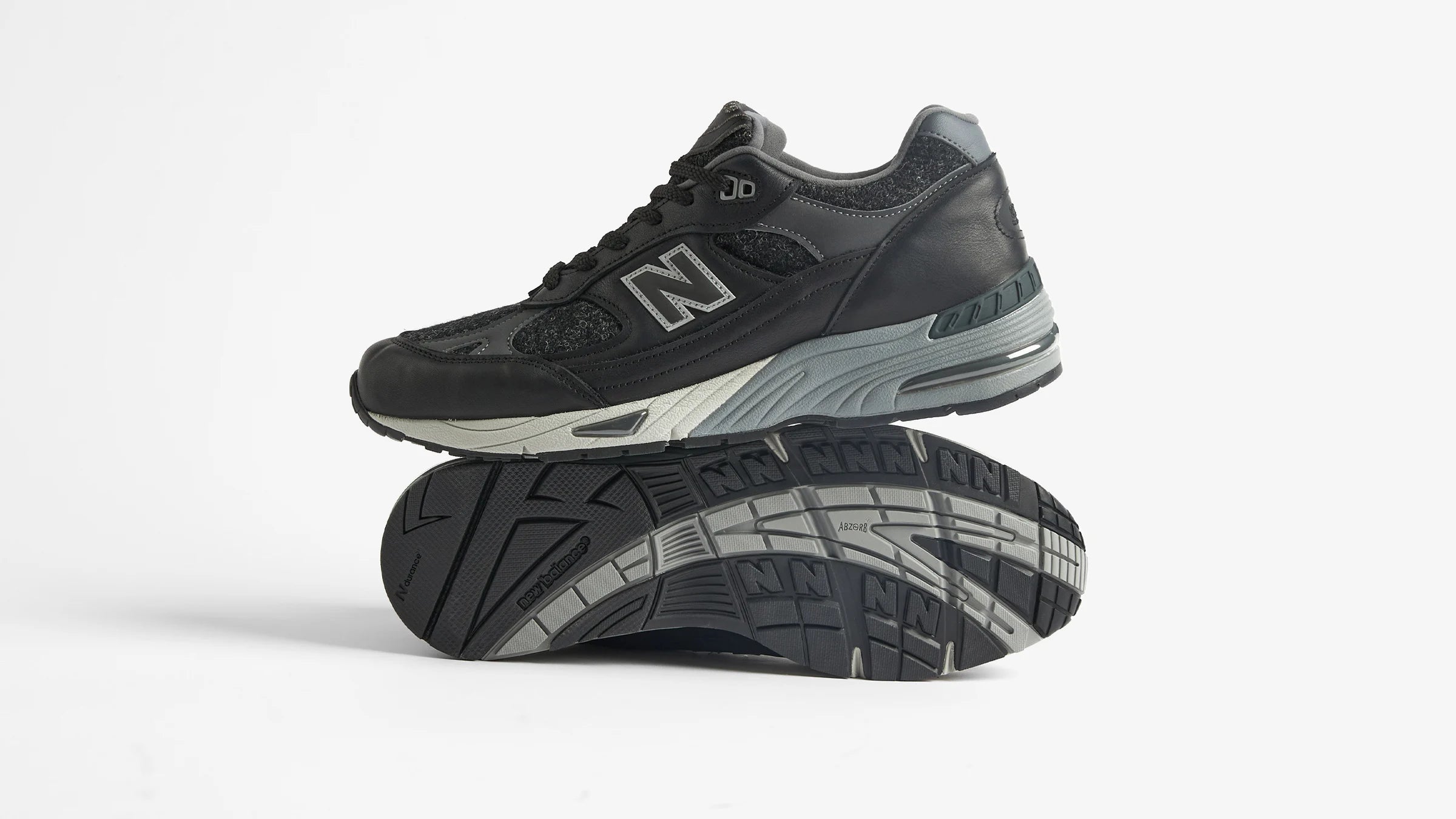 New Balance M991DJ - (Black & Grey)