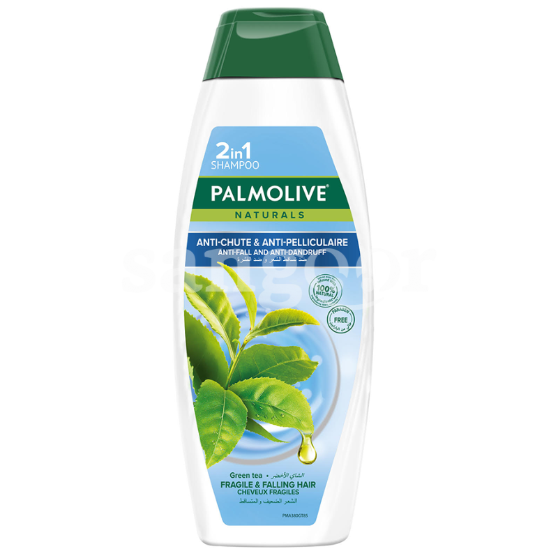 PALMOLIVE SHAMPOING 380ML ANTI CHUTE ET ANTI PELLICULAIRE