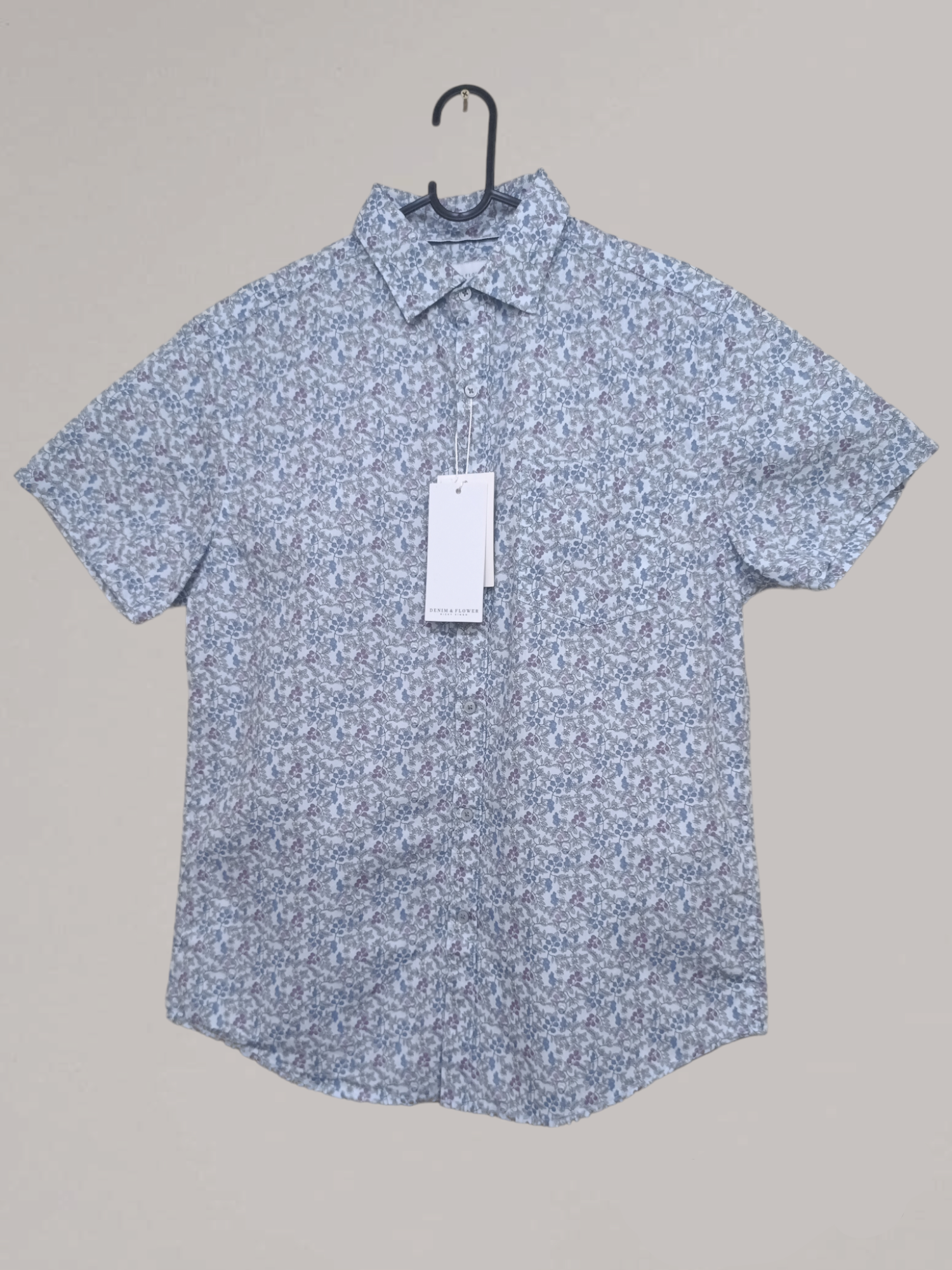 Denim & Flower Ricky Singh Men’s Floral Shirt