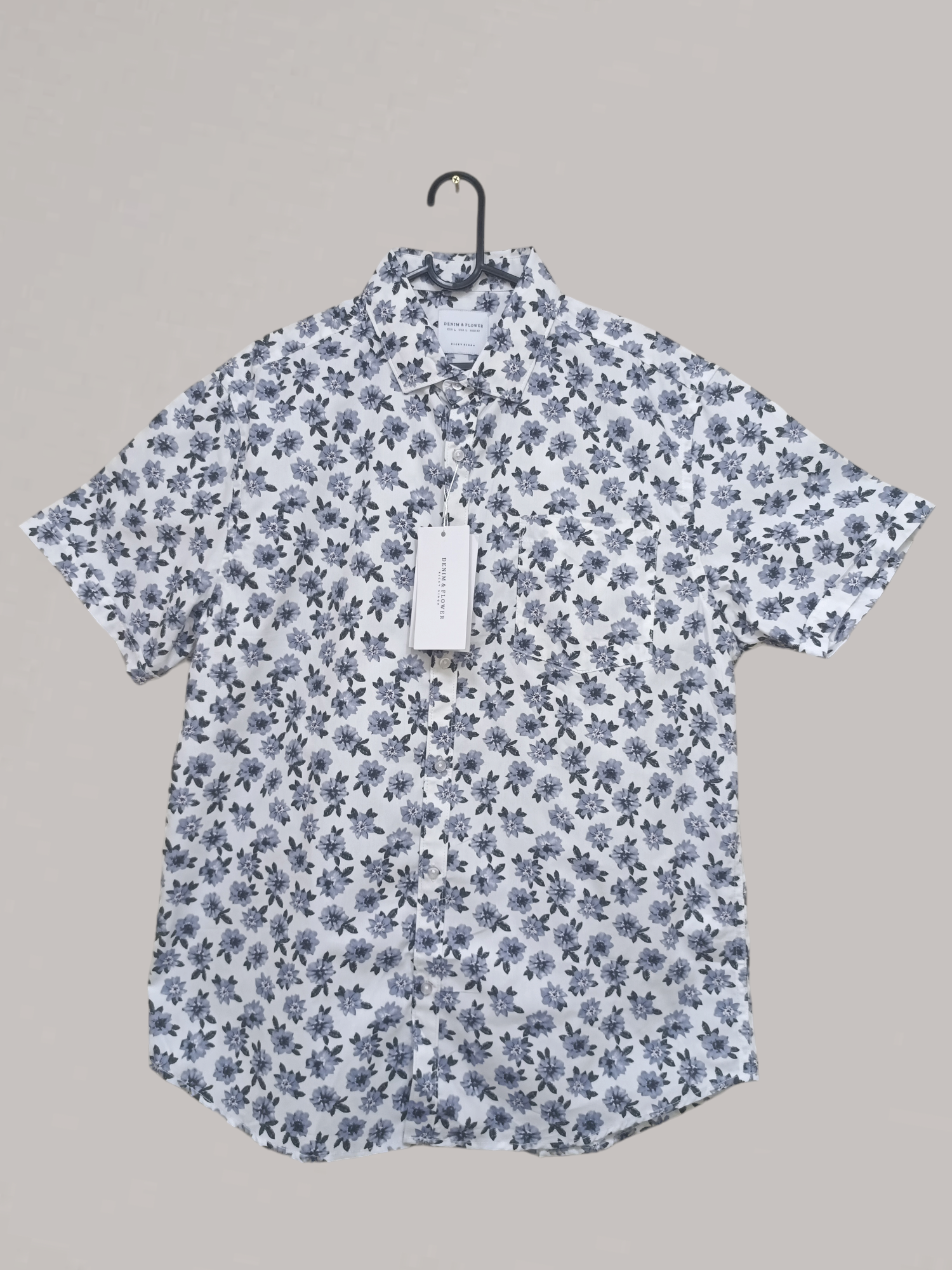 Denim & Flower Ricky Singh Men’s Floral Shirt