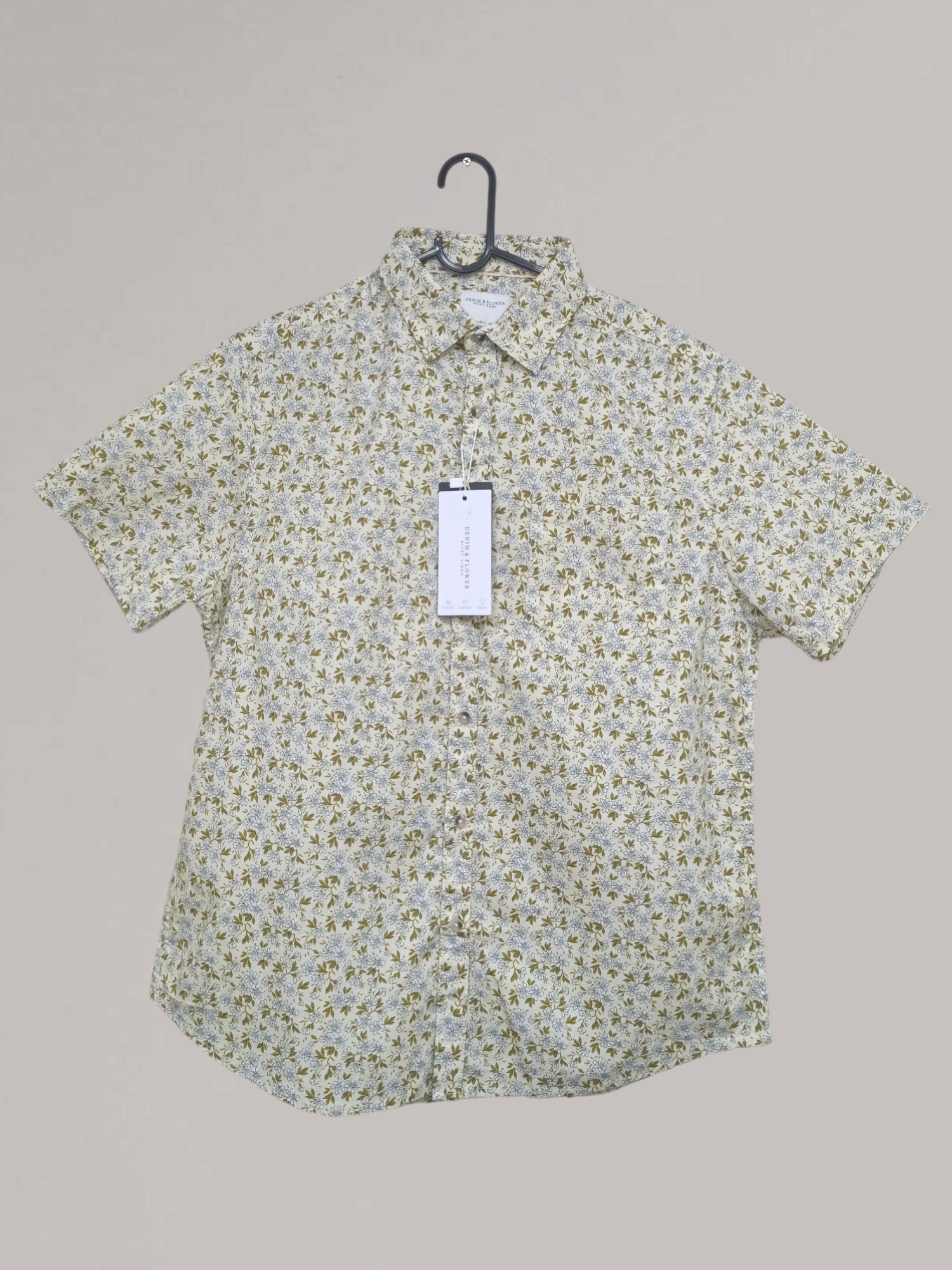 Denim & Flower Ricky Singh Men’s Floral Shirt – Trendy Casual Style