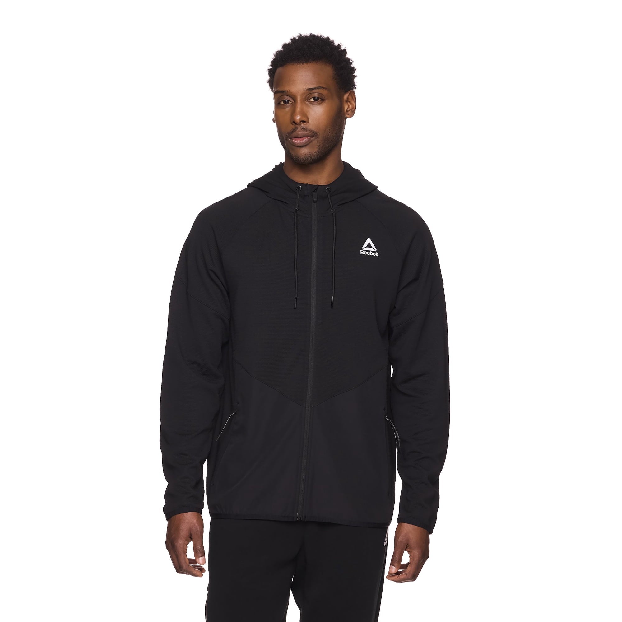 SIZE: L - Reebok Men's and Big Men's Hybrid Jacket