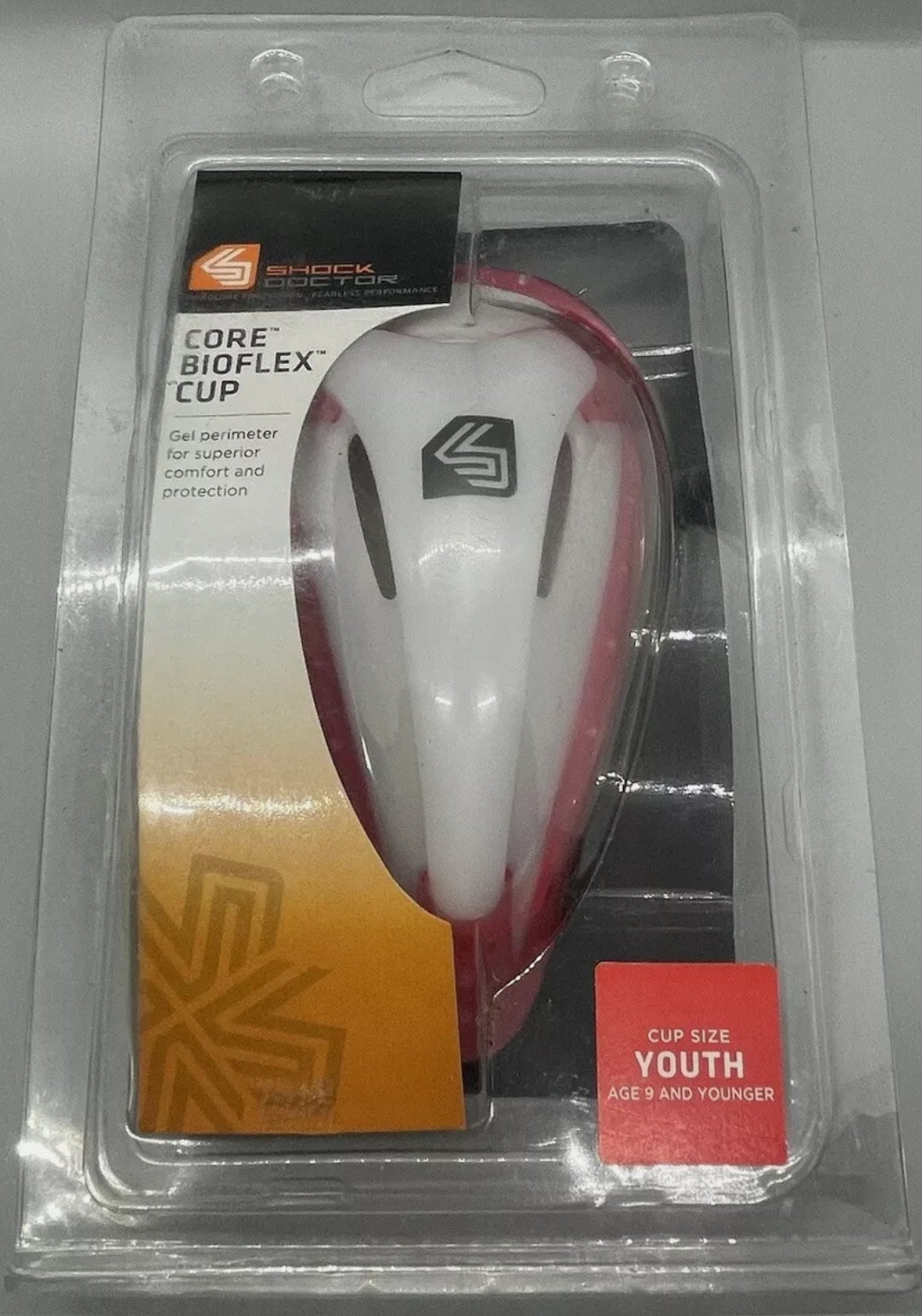 Shock Doctor Bioflex Athletic Cup Size: Small (Ages 9 And Younger) New