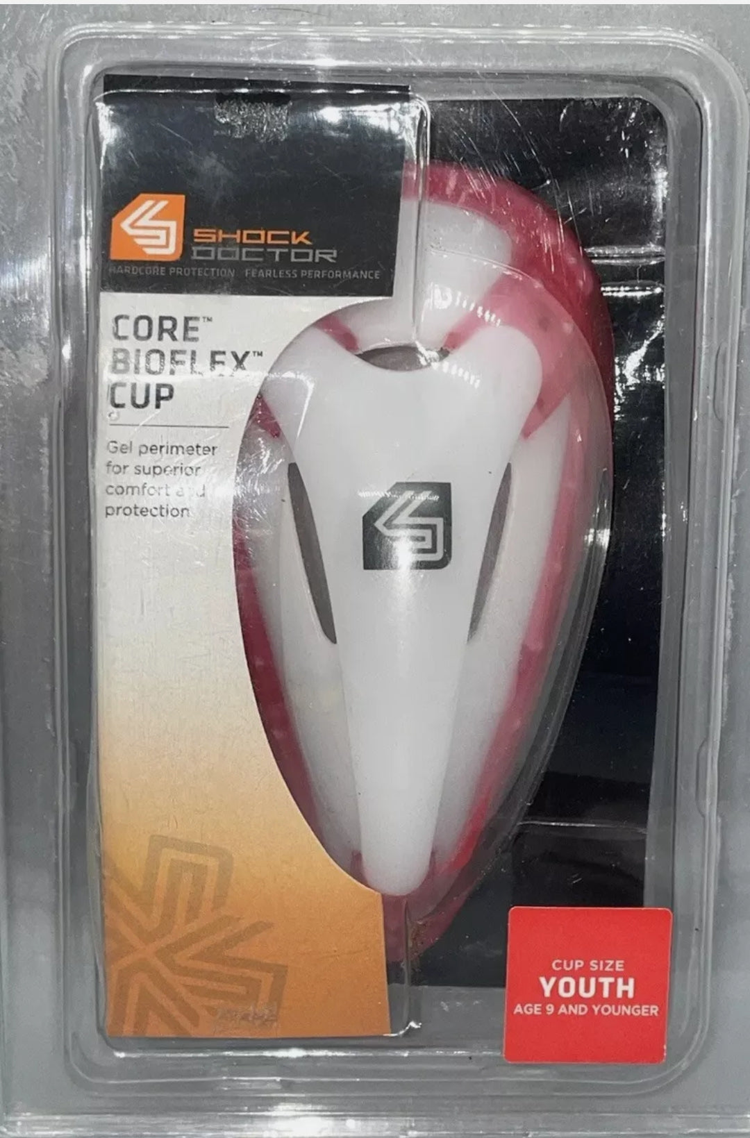 Shock Doctor Bioflex Athletic Cup Size: Small (Ages 9 And Younger) New