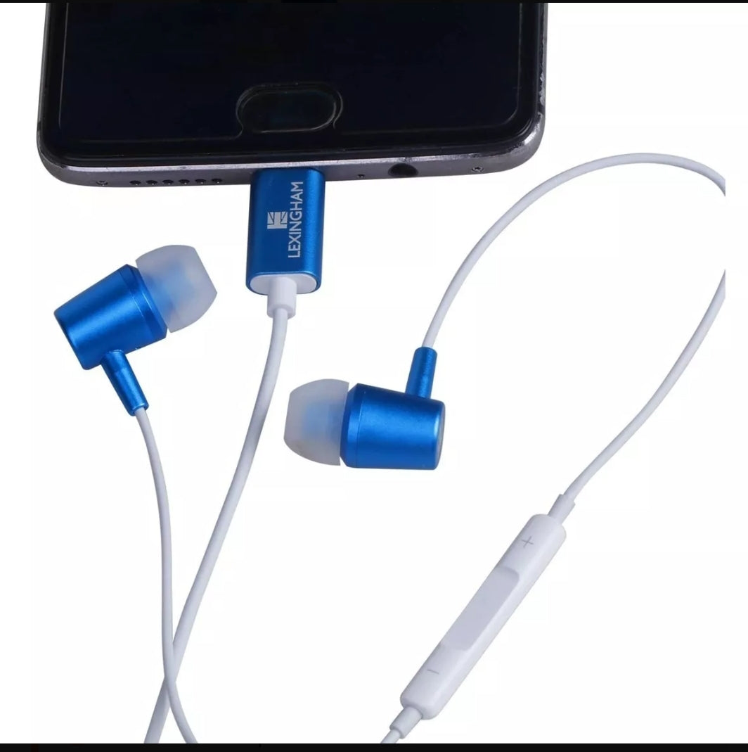 Headphones Hands-free USB Type C Earphones with Microphone