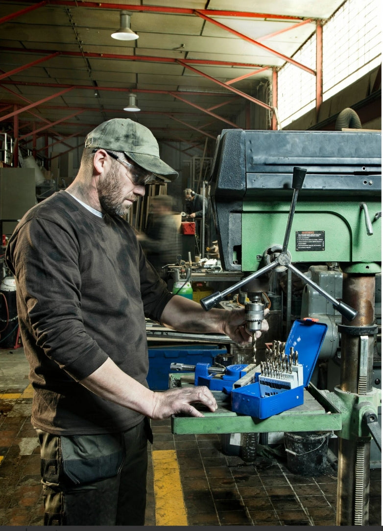 مجموعة من 25 قطعة من HSS COBALT PRO DIN 338