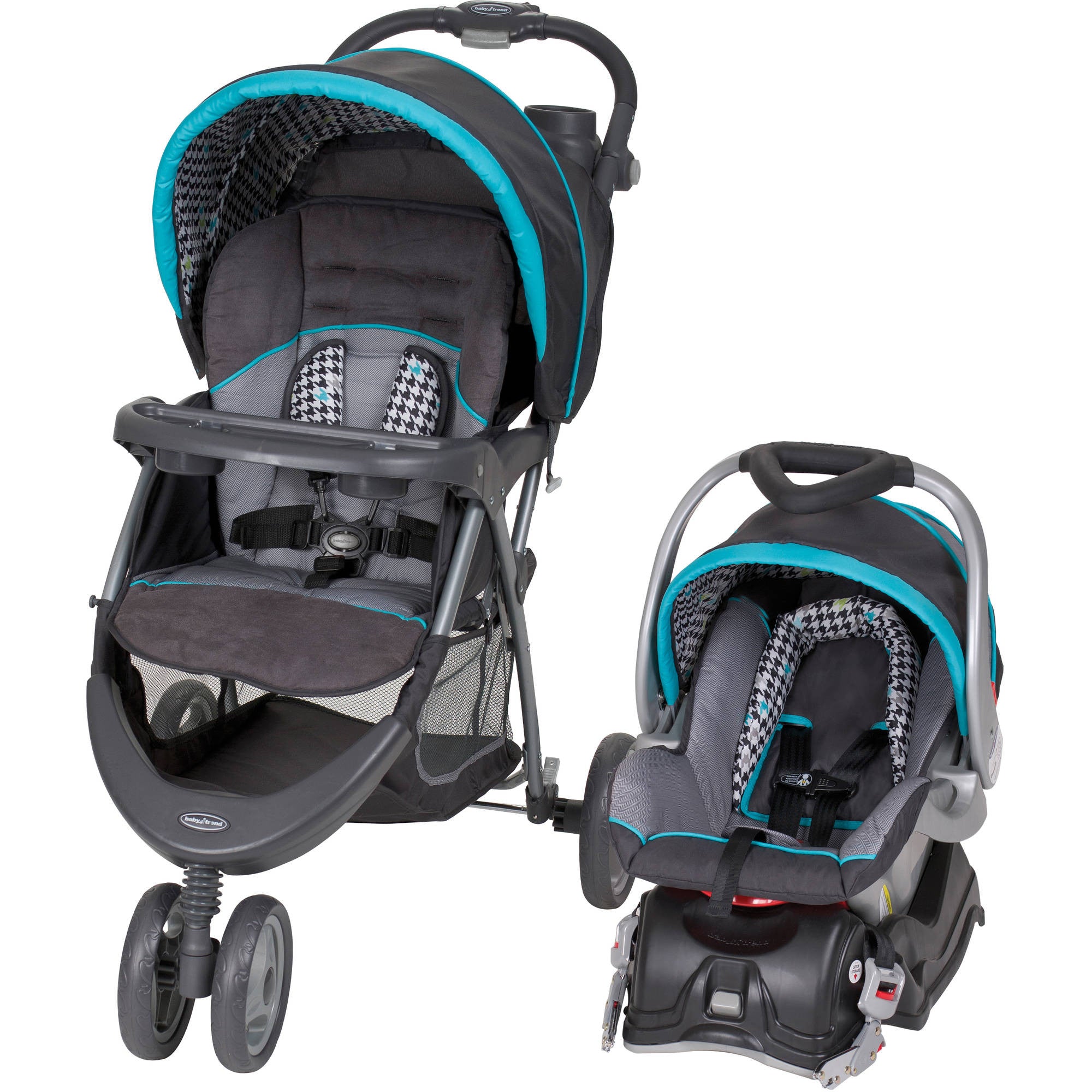 Baby Trend EZ Ride5 Travel System Hounds Tooth