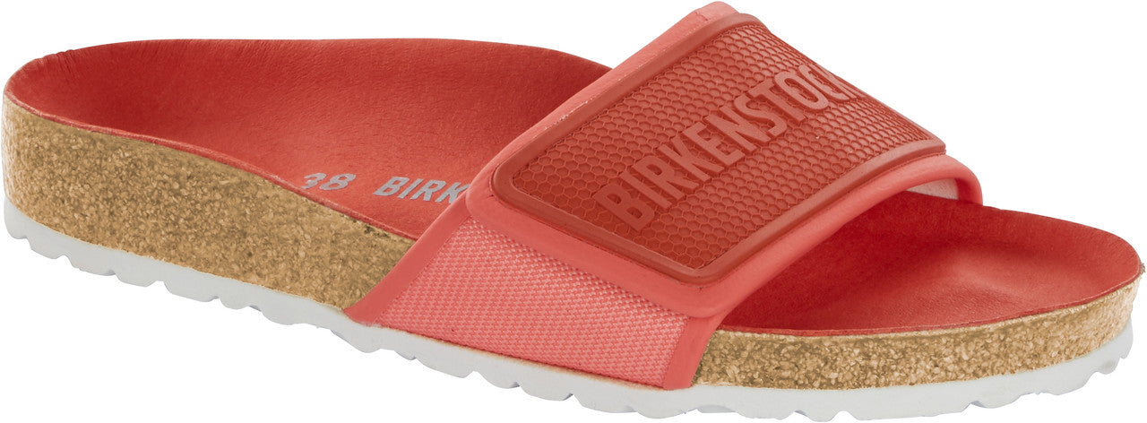 BIRKENSTOCK Narrow WINE Fit Sliders with Branding ( WITHOUT BOX )