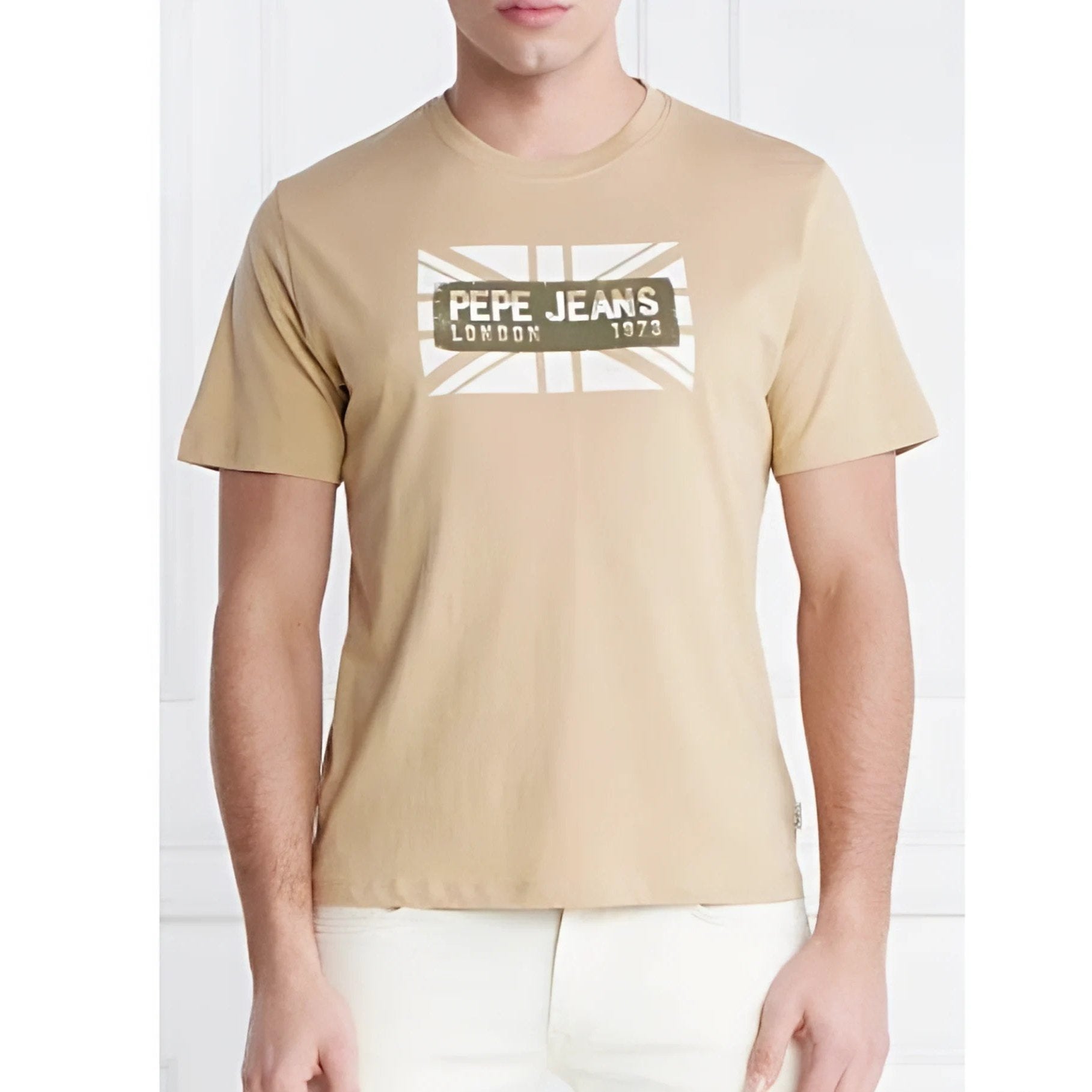 PEPE JEANS LONDON SLIM T-SHIRT ORANGE M1