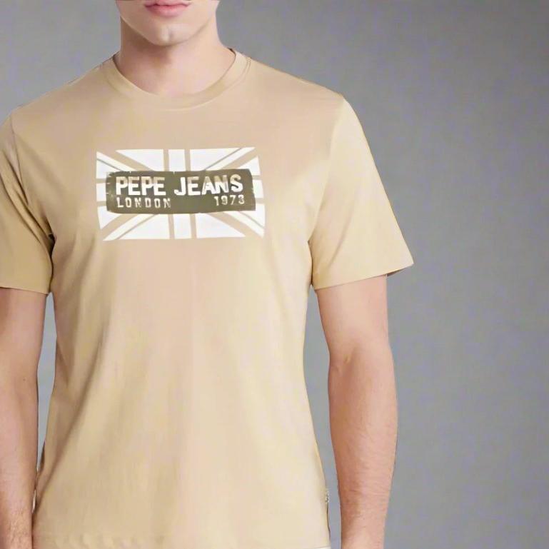 PEPE JEANS LONDON SLIM T-SHIRT ORANGE M1