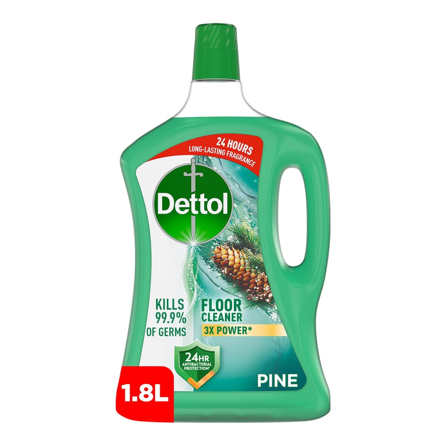 Dettol Pine Antibacterial Power Floor Cleaner 1.8L