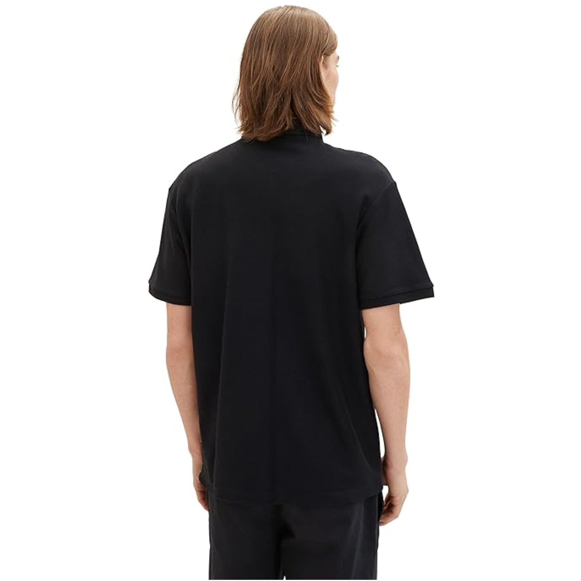 Tom Tailor Denim Men's 1035283 Polo shirt Black
