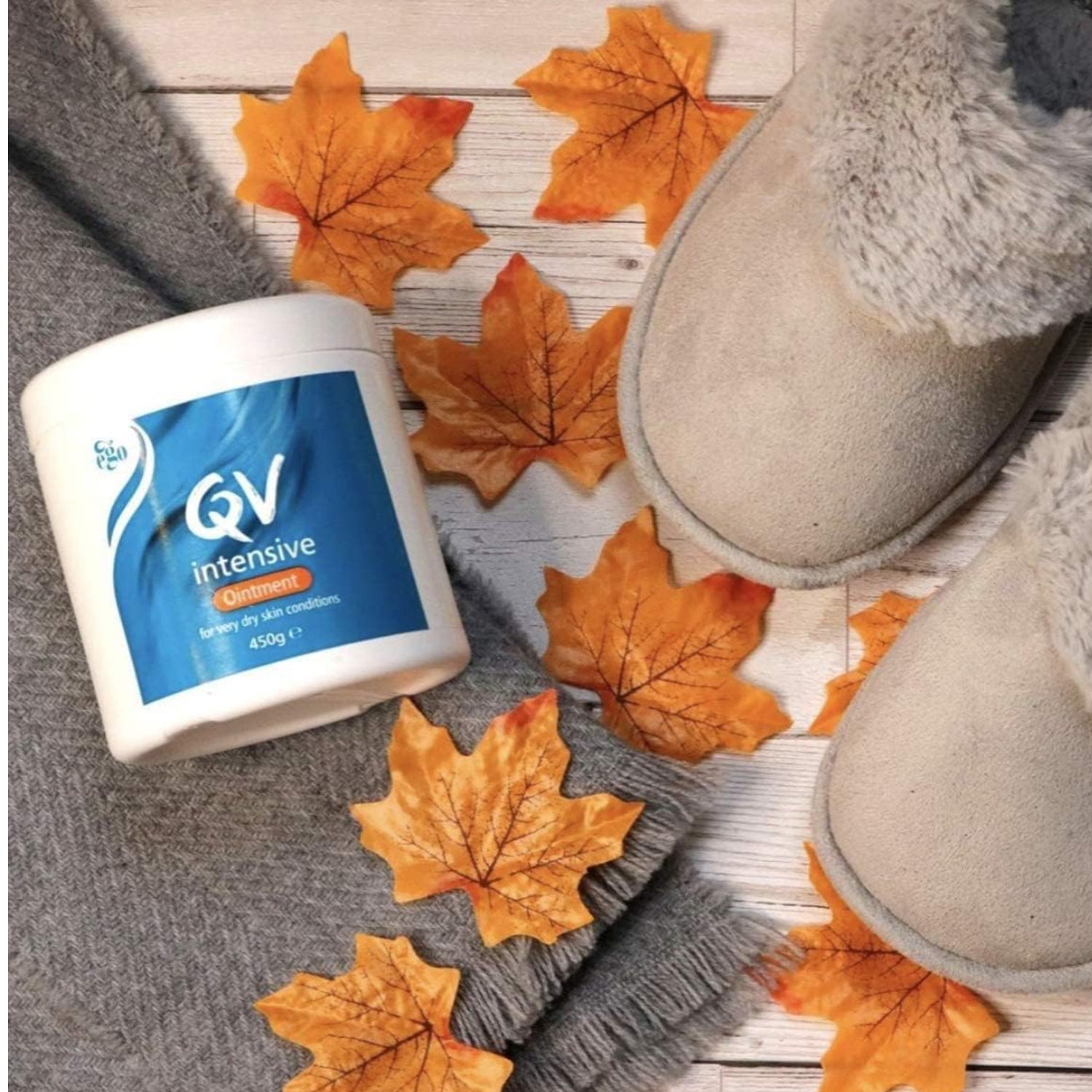 QV Intensive Ointment 450g, Helps to Protect and Soothe Dry and Sensitive Skin, Sting Free, Ideal for Drier Areas