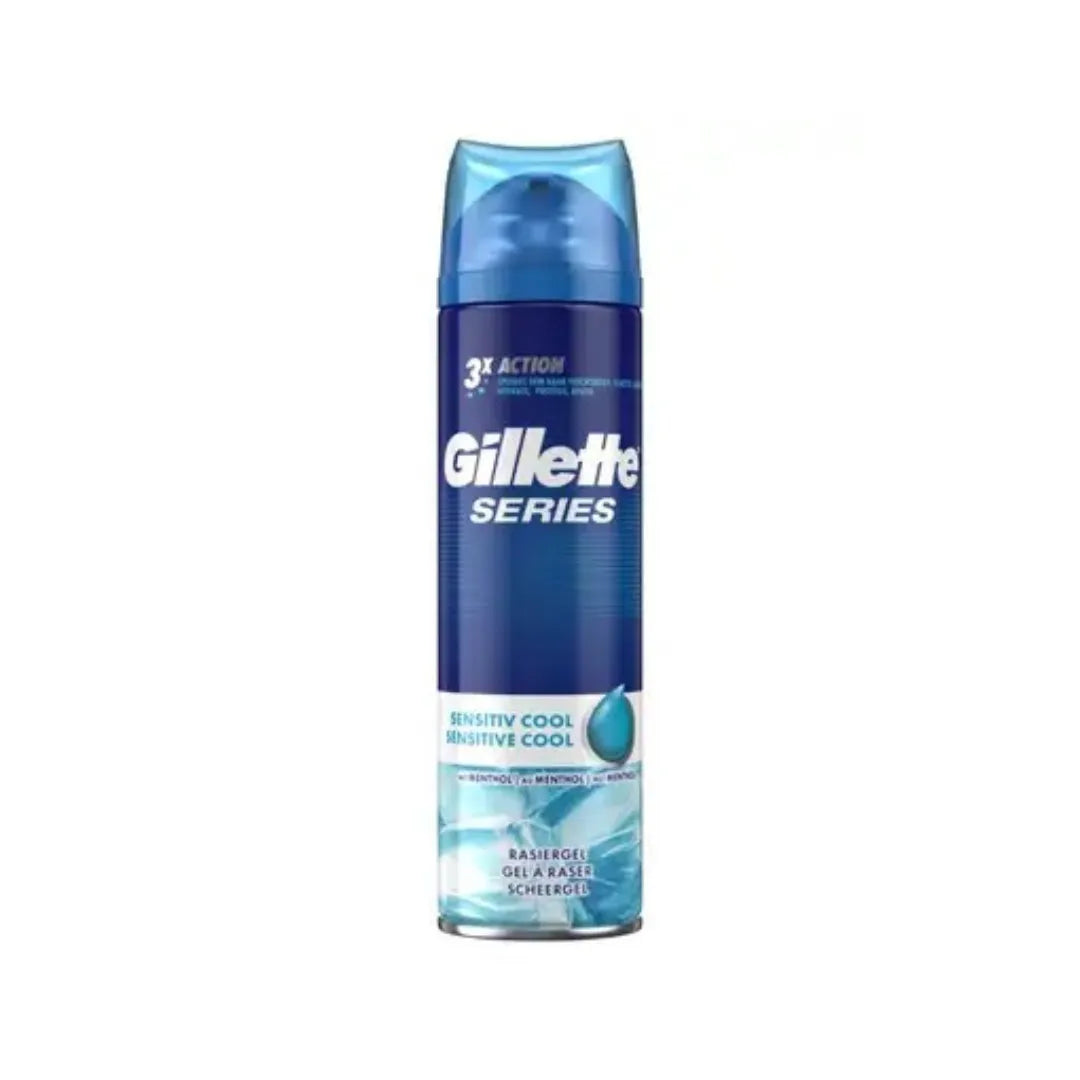 Gillette Sensitive Shaving Foam 200ml with Menthol - Soothe and Shave
