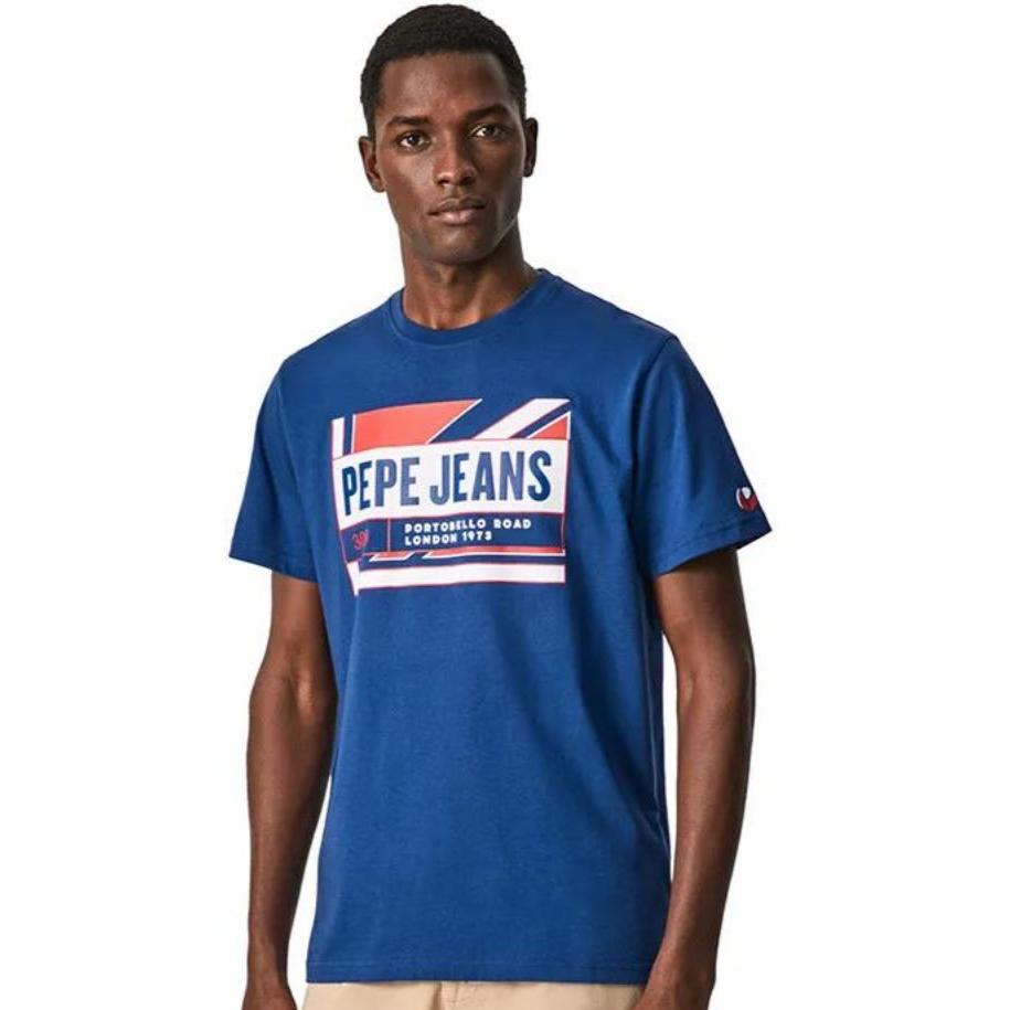 PEPE JEANS LONDON SLIM T-SHIRT ORANGE M1