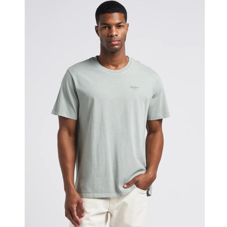 Pepe Jeans Jacko Green T-shirt - Versatile Essential for Effortless Chic