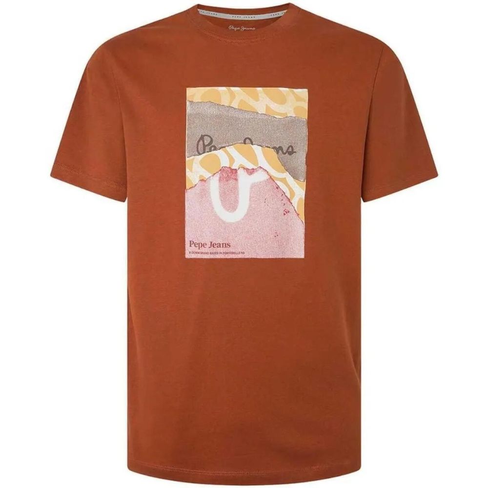 Pepe Jeans Men's Kenelm Sculpture T-Shirt - Artistic Style & Comfort