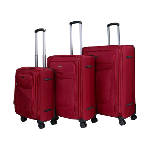 Pierre Cardin Luggage Premium Softside Material Suitcase for Travel an