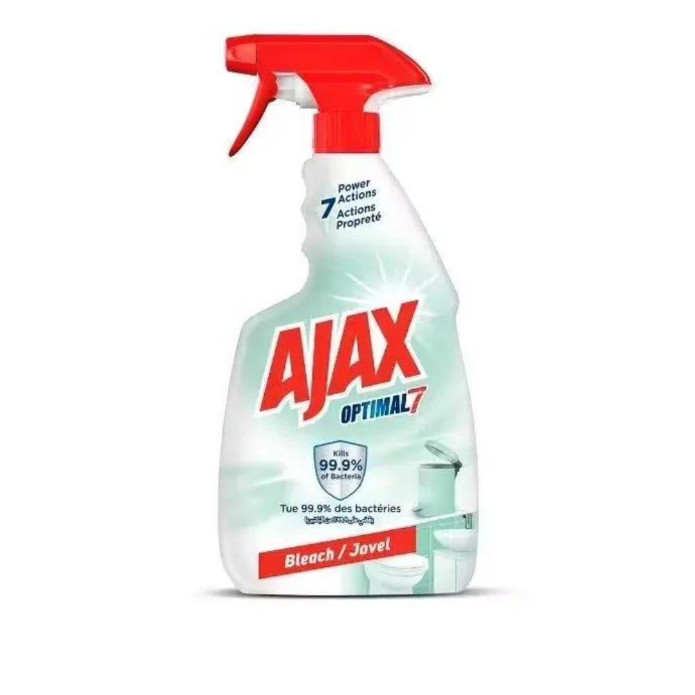 Ajax 7in1 Disinfectant Trigger Spray 500ml with Bleach - Bleach-Powered Clean