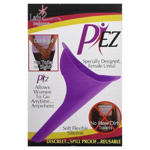 PIEZ Jobar International - P Ez Travel Urinal For Women Spill Proof Reusable