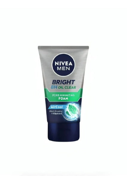 Nivea Men Face Wash Bright Oil Clear 100Gm