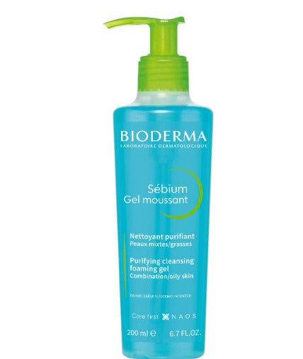 BioDerma Sebium Gel Moussant Face Wash (200ml)