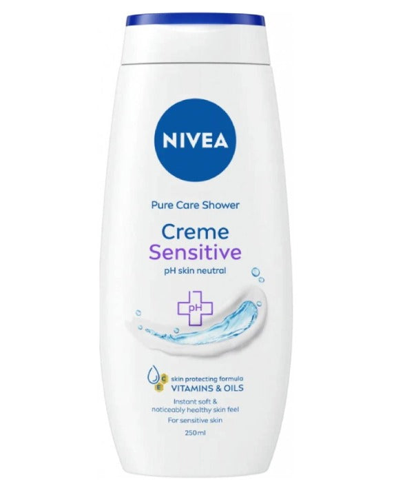 NIVEA Creamy Shower Gel for Sensitive Skin 250ml