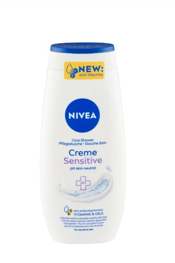 NIVEA Creamy Shower Gel for Sensitive Skin 250ml