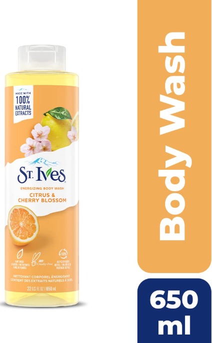 Stives Shower Gel Citrus & Cherry Blossom, 650 Ml