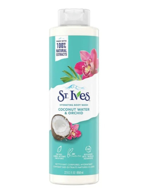 St. Ives-ST.Ives 650ML Moisturizing Body Shampoo - Coconut and Orchid