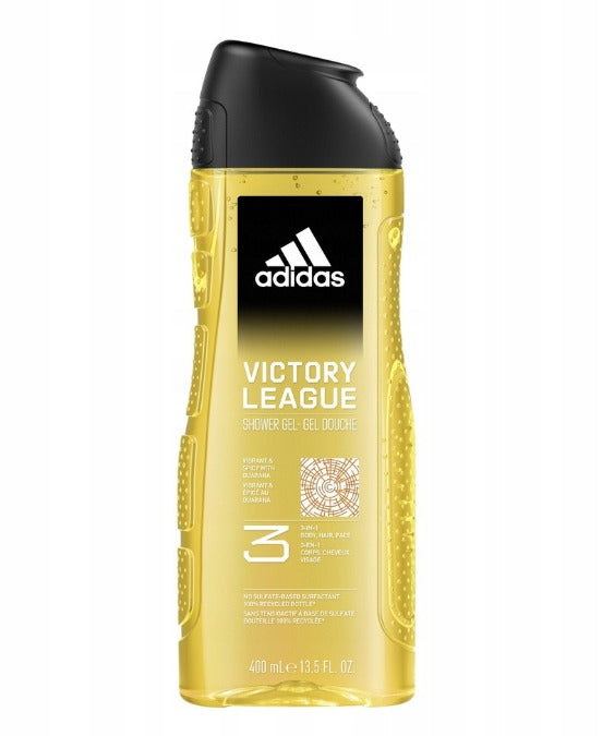 Adidas Victory League 3-in-1 Shower Gel, 400 ml