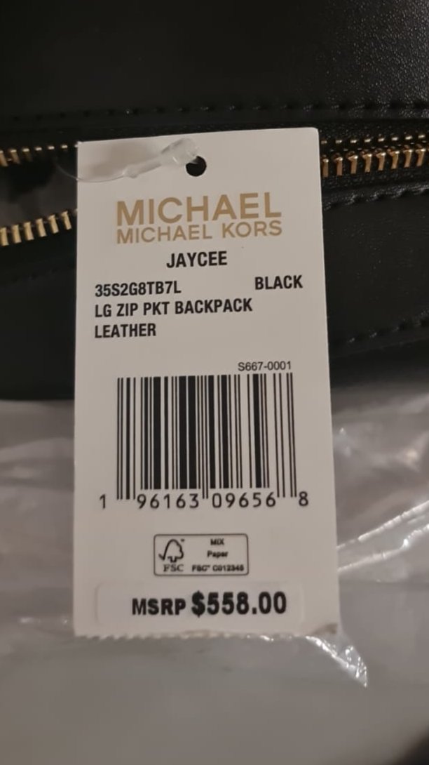 Michael Kors Jaycee Large Pebbled Leather Backpack
