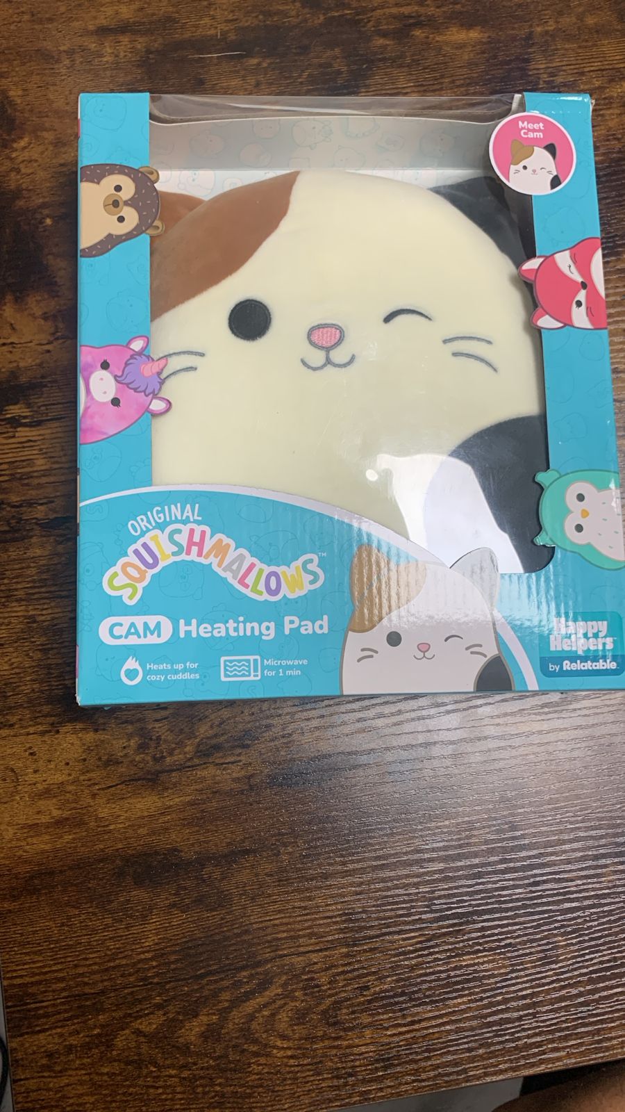 Squishmallows Cam Heating Pad - Heating Pad for Cramps by What Do You Meme?® Gift for Teens