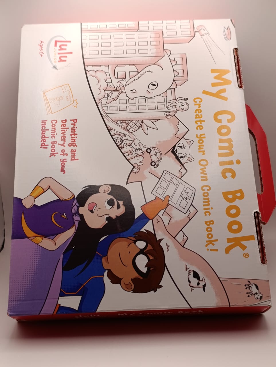 Lulu Jr. My Comic Book Making Kit, Multicolor, 6.75" x 10.25"