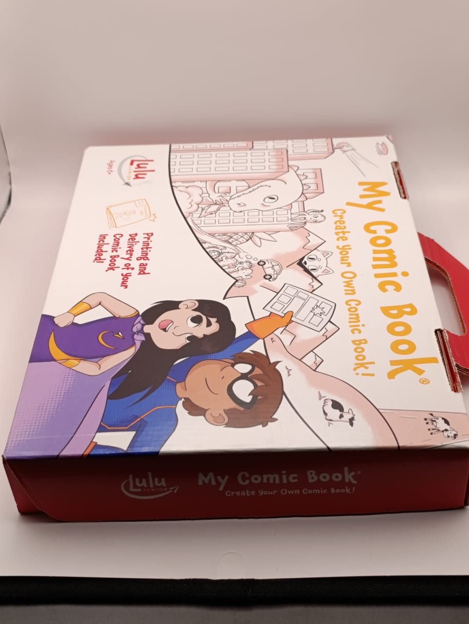 Lulu Jr. My Comic Book Making Kit, Multicolor, 6.75" x 10.25"