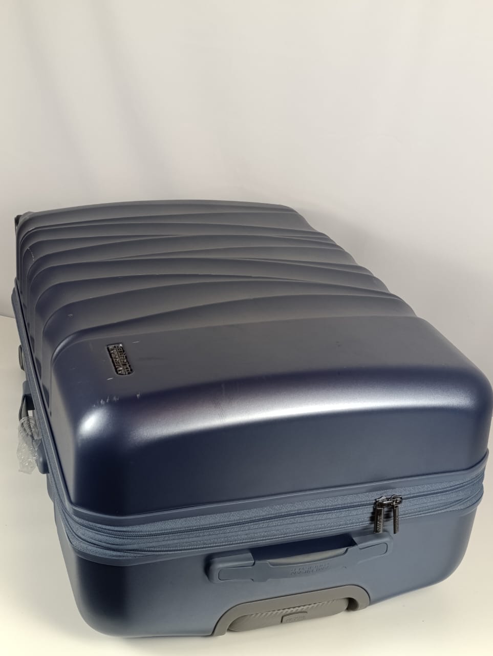 American Tourister Tranquil 3-piece Hardside Set (Blue). Size: 51 cm, 61 cm, 71 cm. - A