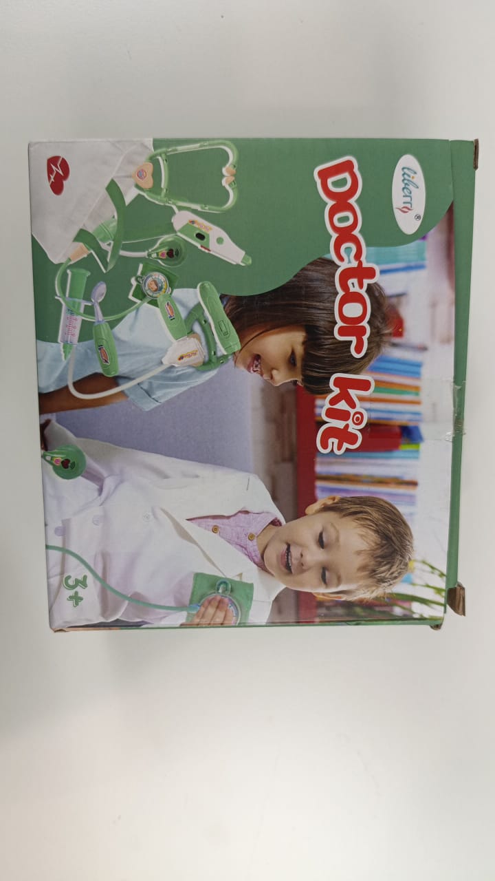 Liberry Doctor Kit for Toddlers Aged 3 4 5, Kids Doctor Play Set with Real Stethoscope & Medical Bag, Pretend Doctor Toys for Boys Girls Birthday Gift