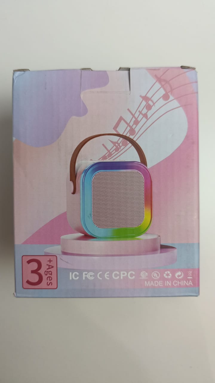 Mini Karaoke Machine for Kids Adults,Portable Bluetooth Speaker with 2 Wireless Microphones, MP3 Music Player Gifts Toys for Girls 3-12 Year Old Birthday Family Home Party (Pink 2 Mics)