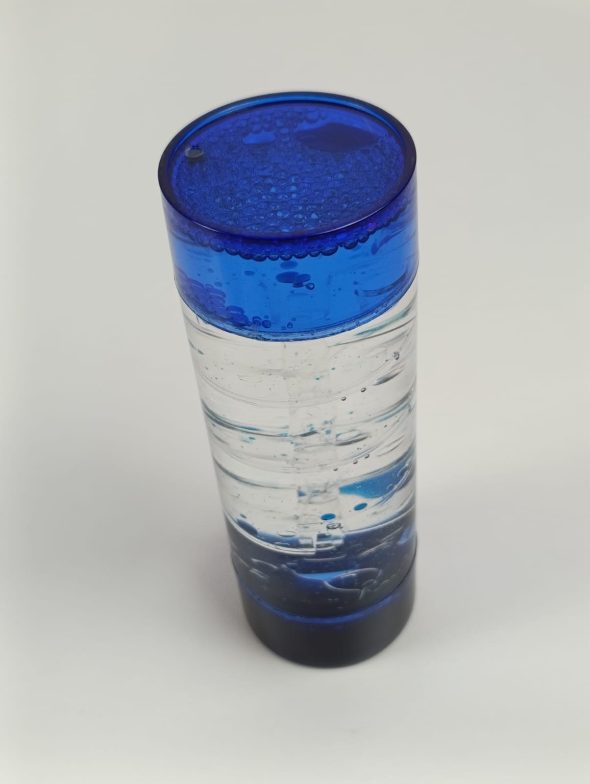 ساعة رملية على شكل فقاعات من YoYa Toys Liquimo، مؤقت حركة فقاعات حلزوني للأطفال - لعبة فيدجيت للأطفال المصابين بالتوحد - ملحقات سطح المكتب، هدايا عيد الميلاد
