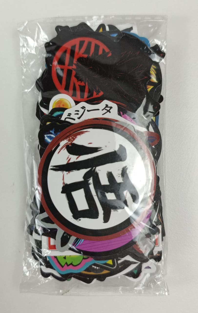 100PCs Dragon Ball Stickers Pack, Cartoon Anime Son Goku Stickers, Vinyl Decal Stickers for Hydro Flask, Laptop, Water Bottle, Stickers for Kids, Toddlers, Teens (DragBal100)