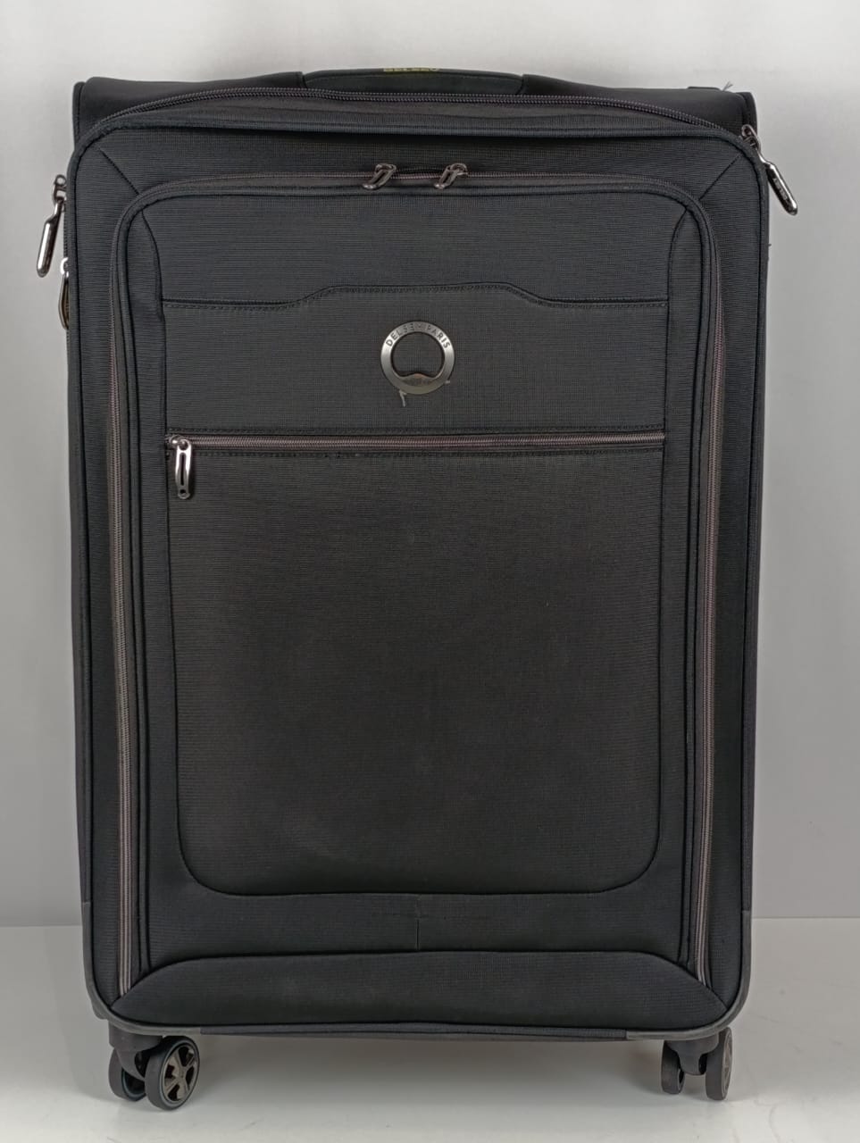 Delsey Paris 2-piece Softside Spinner Luggage Set, Black (30.3" Inch 23" Inch)  - OB - LU