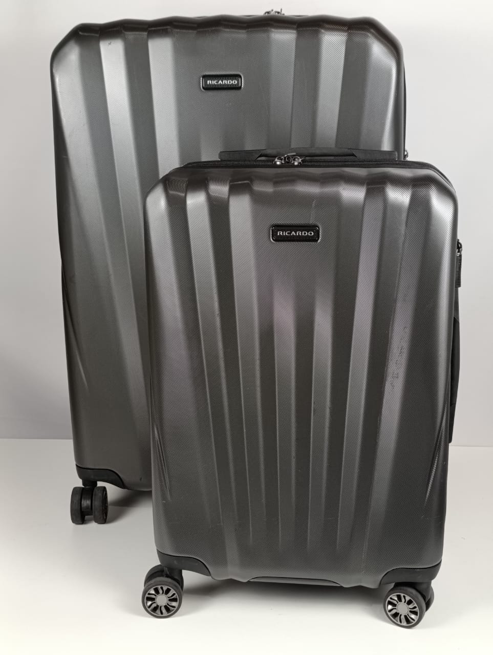 Ricardo Windsor 2-Piece Hardside Luggage Set (22 inch - 29 inch) (Grey) HU2