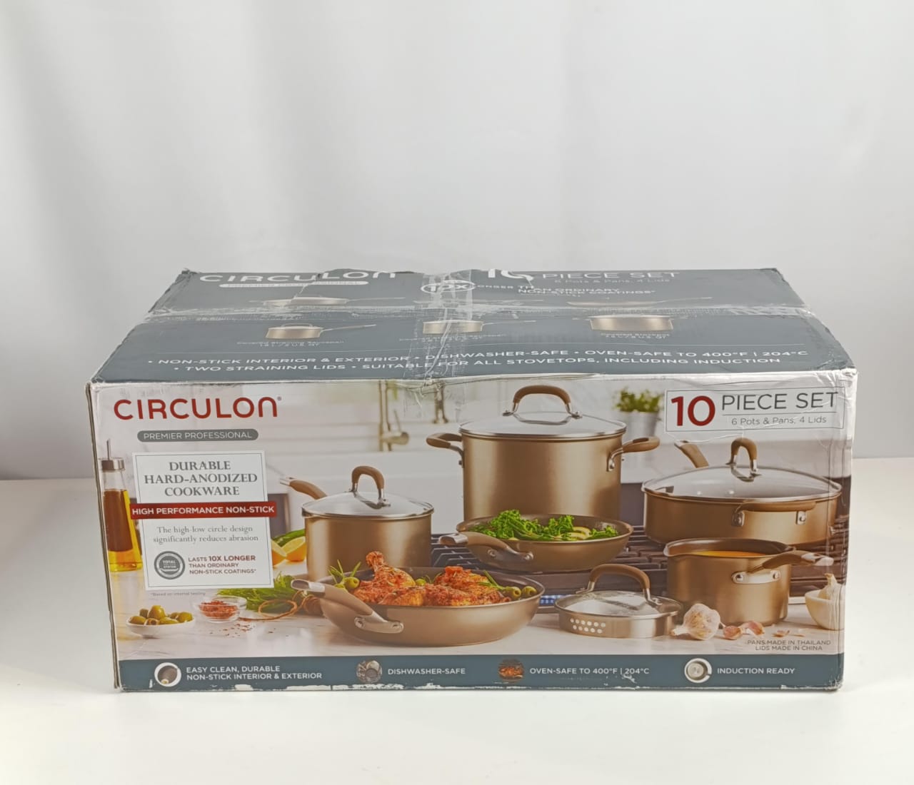 Kirkland Signature 12-piece Hard Anodized Cookware Set 1