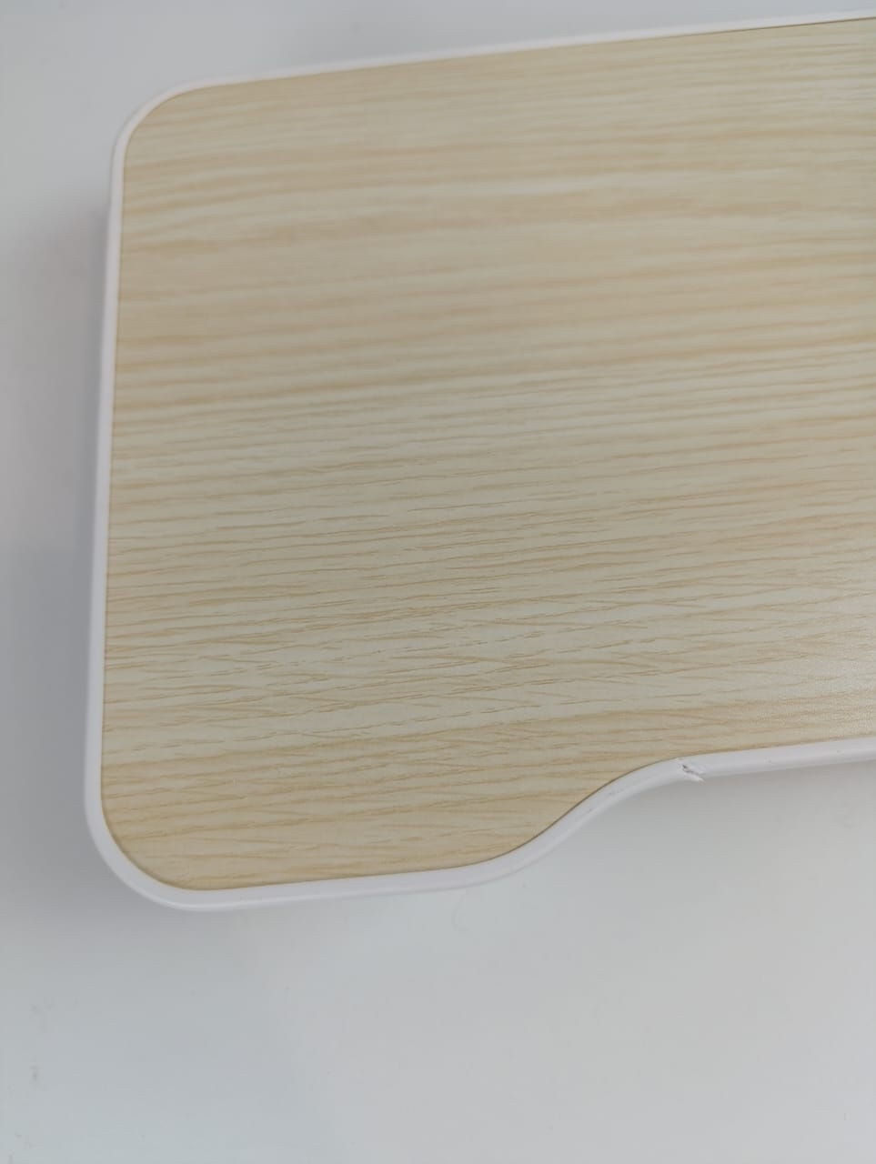 Keyboard Tray Under Desk, 360 Rotating Keyboard&Mouse Tray with Drawer, Yikola Desk Extender Adjustable C-Clamp, Ergonomic Platform Tray Under Table, No Drilling Install in-Oak Pattern