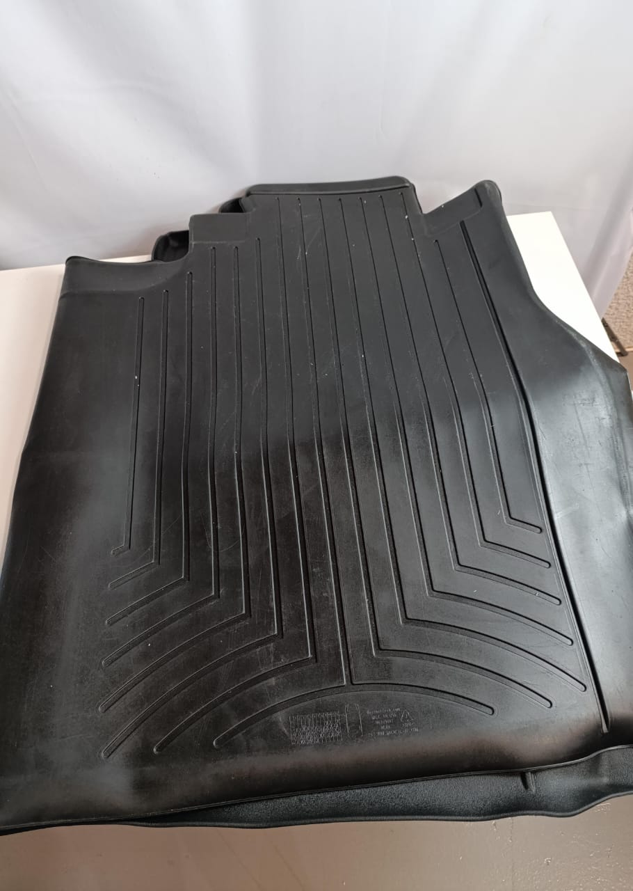 MAXLINER Floor Mats 2 Row Liner Set Black Compatible with 2017-2022 Ford