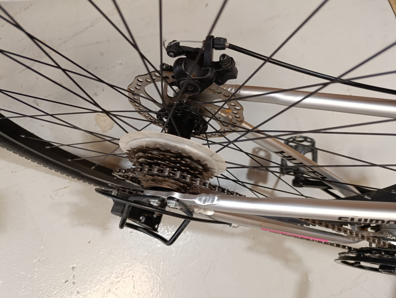 Rangeline Women's Mountain Bike, Silver, 27.5-inch