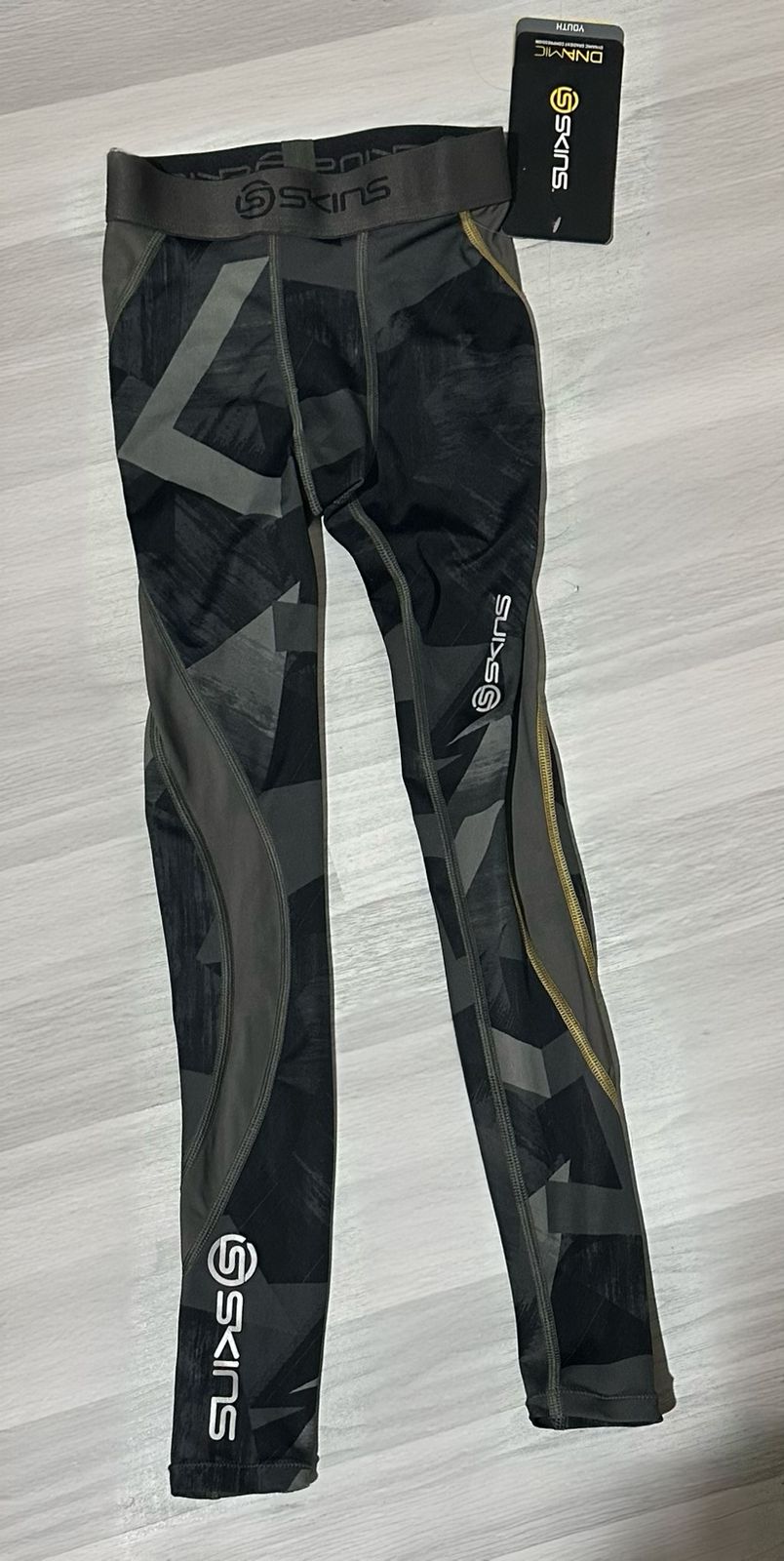 Skins Kids DNAmic Compression Long Tights, Havana Utility men's,