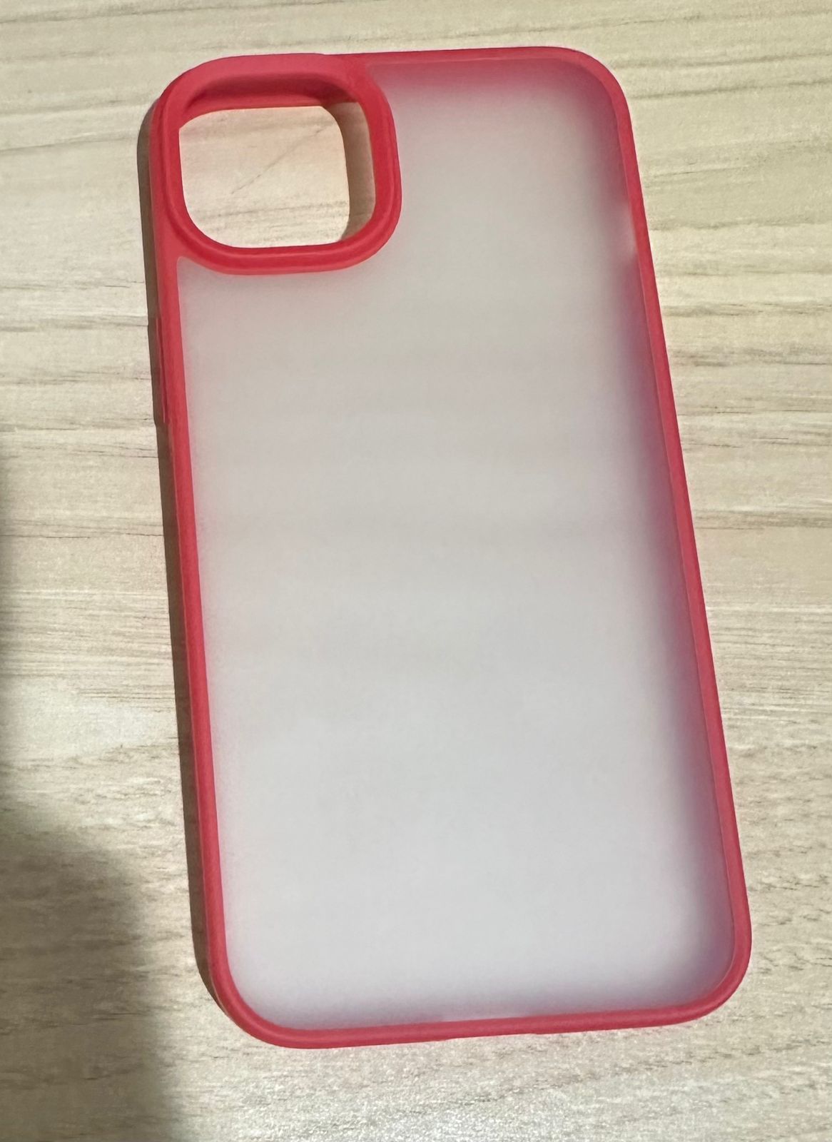 iPhone 15 plus case translucent matte hard back cover